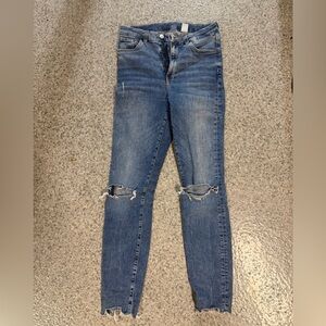 H&M High Waist Skinny Jeans